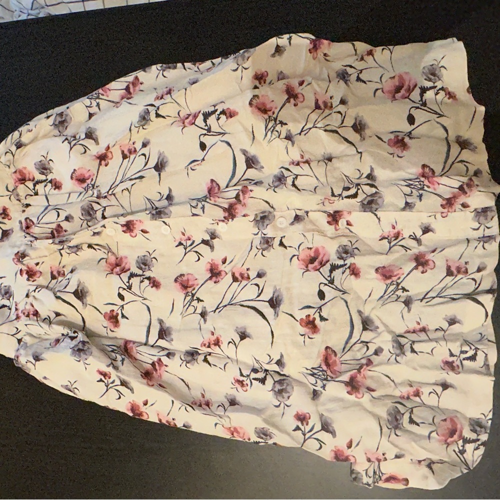 Maxi floral skirt